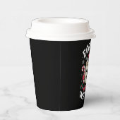 エグノグウェザークリスマスレトロクリスマス 紙コップ (右)