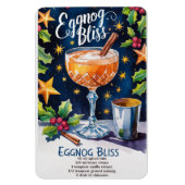 エグノグブリスホリデーカクテルレシピ マグネット (縦)