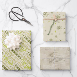 エグノグレシピコレクション – アボカド ラッピングペーパーシート