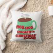 エグノグ素晴らしホリデーことわざ クッション (ブランケット)