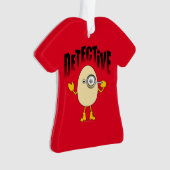 エグヘッド刑事文字 オーナメント (正面)