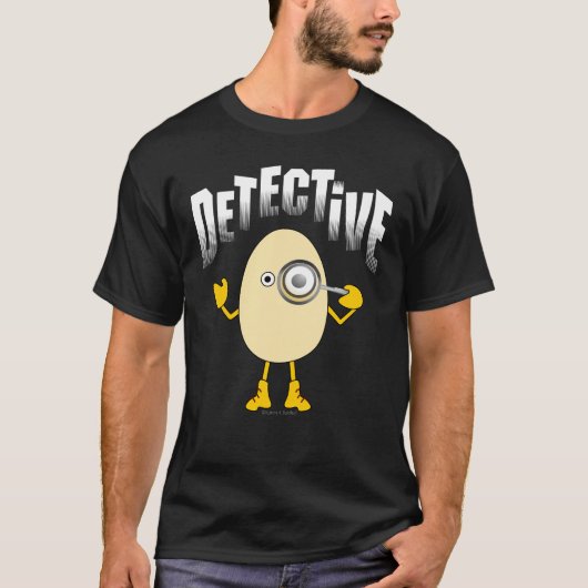 エグヘッド刑事文字 Tシャツ (正面)