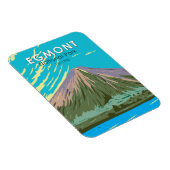 エグモントナショナルパークニュージーランドヴィンテージ マグネット (右側)