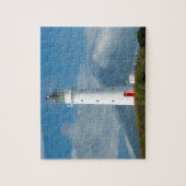 エグモント岬灯台とタラナキ山 ジグソーパズル (縦)