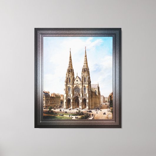 エグリセサントクロティルドアパリスバイマックス・ベルセリン キャンバスプリント (正面)