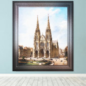 エグリセサントクロティルドアパリスバイマックス・ベルセリン キャンバスプリント (インサイチュ (ウッドフロア))