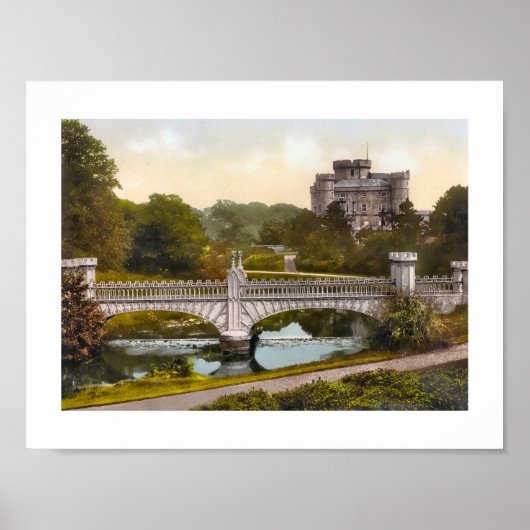 エグリントン城,アイルシャー・スコットランド ポスター (正面)