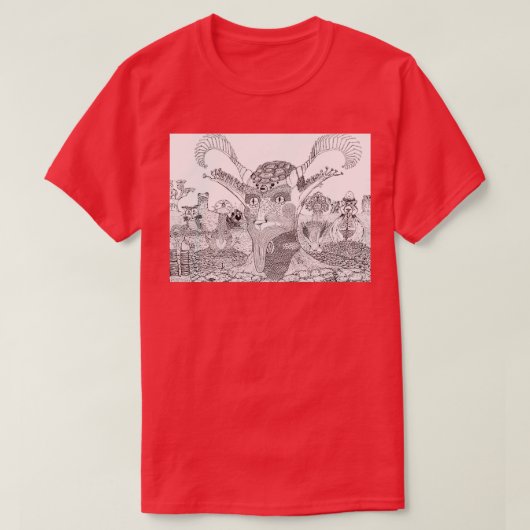 エグレゴレの森 Tシャツ (デザイン正面)