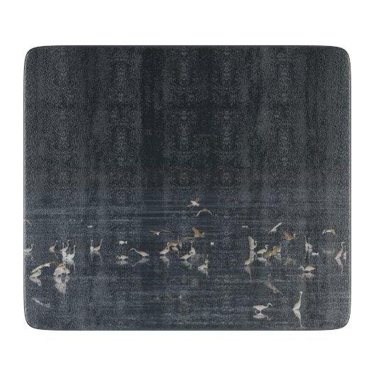 エグレッツオンザミッドナイトブルー海 カッティングボード (正面)