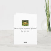 エグレットのカード サンキューカード (裏面)