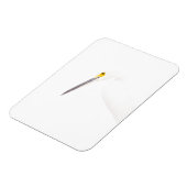 エグレットのヘッドショット マグネット (左側)