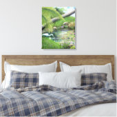 エグレットオンポンド キャンバスプリント (インサイチュ (寝室))