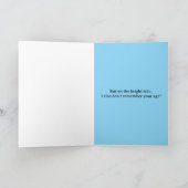 エグレットベレート誕生日 カード (内部)