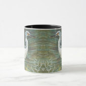 エグレット・バードウォーター・アート マグカップ (中央)