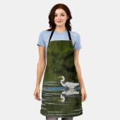 エグレット・フィッシュ・饗宴 エプロン (着用した状態)