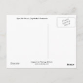 エグレト、リオ・オスクロ、ラゴ・イザバル、グアテマラ ポストカード (裏面)