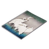 エグレートのグループ，大原小村，ヴィンテージ日本のアート ノートブック (左側)