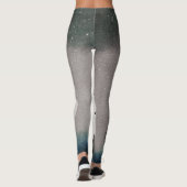 エグレ日本のツコソンクレーン冬の雪 レギンス (裏面)