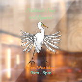 エグレ素晴らしット鳥漫画イラストレーション ウィンドウサイン (シート2)