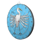 エグレ素晴らしット鳥漫画イラストレーション ダーツボード (正面右)