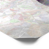 エグレ素晴らしット・デジタル・アート・ポスター ポスター (角)