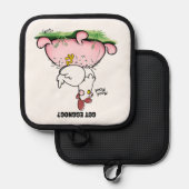 エグ得ノグ？by Jeff Willis Art 鍋敷き (正面/裏面)