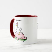 エグ得ノグ?by Jeff Willis Art Mug マグカップ (正面左)