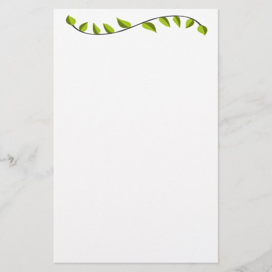 エコかわいらしグファンシーリーンファンタジーラ気にウン 便箋 (正面)