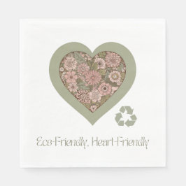 エコとハートフレンドリーラブ スタンダードランチョンナプキン