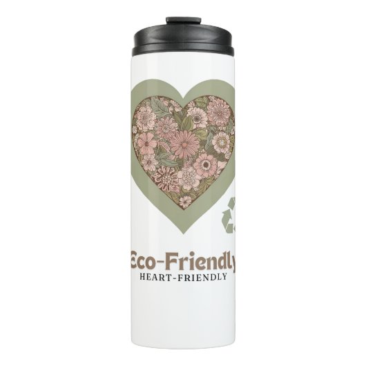 エコとハートフレンドリーラブ タンブラー (正面)