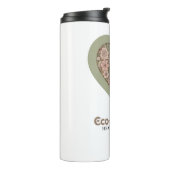 エコとハートフレンドリーラブ タンブラー (回転左)