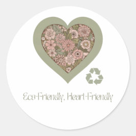 エコとハートフレンドリーラブ ラウンドシール