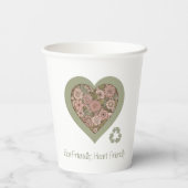 エコとハートフレンドリーラブ 紙コップ (裏面)