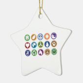 エコの記号 セラミックオーナメント (左)