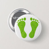 エコの足跡 缶バッジ (正面&裏面)