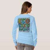 「エコは鍵」 Tシャツ (裏面フル)