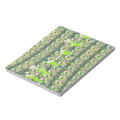 エコアフリカのモチーフ – 自然アインスパイアフリカアート ノートパッド (回転)