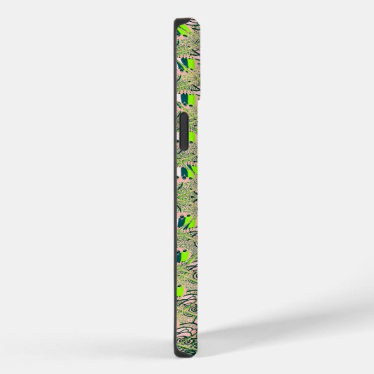 エコアフリカのモチーフ – 自然アインスパイアフリカアート Case-Mate iPhoneケース (裏面 / 右)