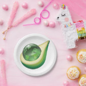 エコアボカドグローブ地球に優し惑星 ペーパープレート (パーティー)