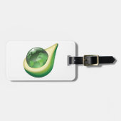 エコアボカドグローブ地球に優し惑星 ラゲッジタグ (正面横)