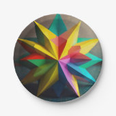 「エコエレガンス:生分解性紙プレート」 ペーパープレート (正面)