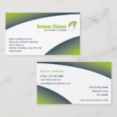 エコクリーニングの名刺 名刺 (正面/裏面)