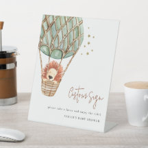 エコグリーンホットエアバルーンライオンスターズカスタムパーティー