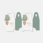 エコグリーンホットエアバルーンライオンマジカルベイビーシャワー フェイバーボックス (折り畳みなし)