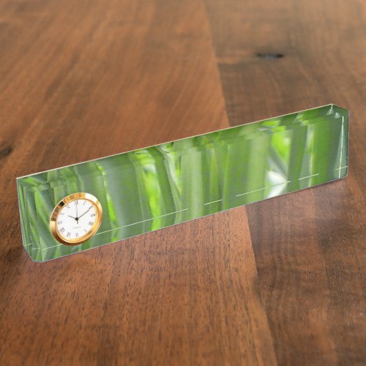 エコグリーンホームとオフィス デスクネームプレート (側面)