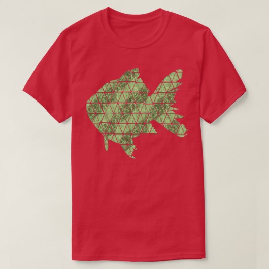 エコグリーンFIsh Tシャツ (デザイン正面)
