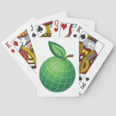 エコグローブフルーツグリーンアース葉球 トランプ (裏面)