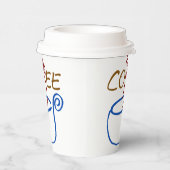 エココーヒーカップ – 10%必要な子供に寄付！ 紙コップ (右)