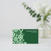 エコシステム – Dark Green 02481cの幽霊グリーン 名刺 (スタンド正面)