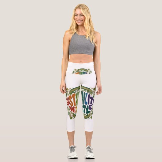 エコシック：サステナビリティとスタイル» カプリレギンス (正面)